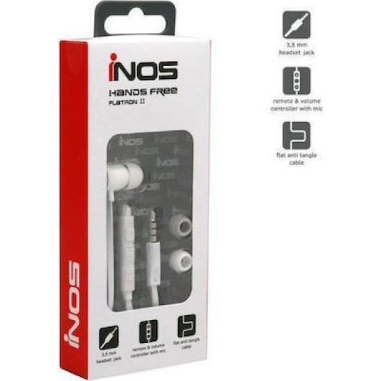 ΑΚΟΥΣΤΙΚΑ HANDS FREE iNOS MONO ΓΙΑ ΚΙΝΗΤΟ 
