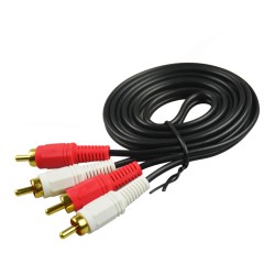 ΚΑΛΩΔΙΟ ΣΥΝΔΕΣΗΣ ΗΧΟΥ  2 - RCA ΣΕ 2 -RCA (M-M) 2M