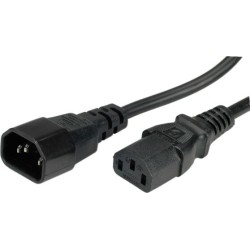 ΚΑΛΩΔΙΟ ΤΡΟΦΟΔΟΣΙΑΣ ΠΡΟΕΚΤΑΣΗ 1,5m, 3 x 0,50mm, μαύρο