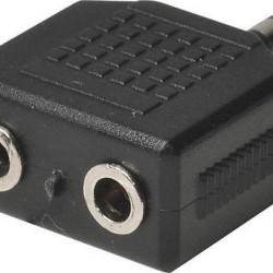 ΣΤΕΡΕΦΩΝΙΚΟΣ ΑΝΤΑΠΤΟΡΑΣ 3,5mm σε διπλό 3.5 mm HEITECH