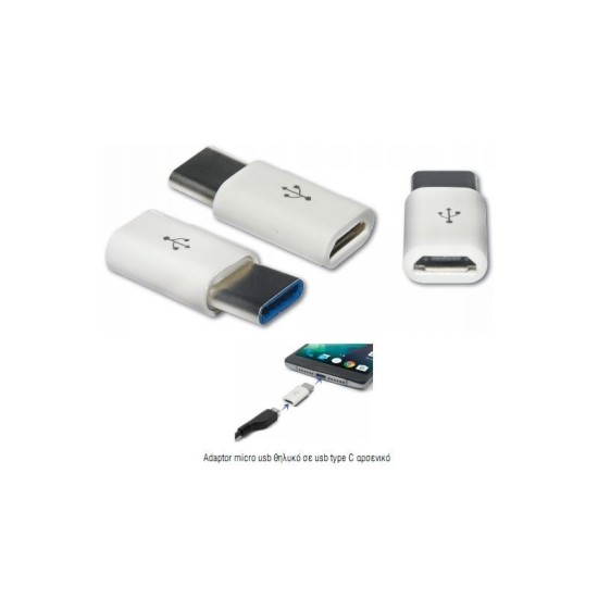Ανταπτορας Micro Usb σε Type C 