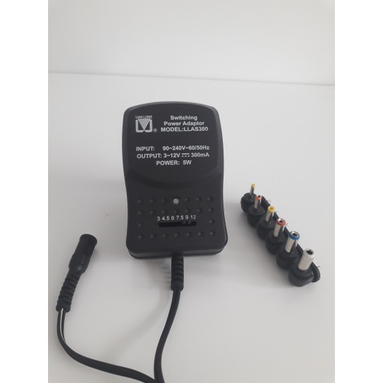 ΦΟΡΤΙΣΤΗΣ AC/ DC ADAPTOR  LLAS300
