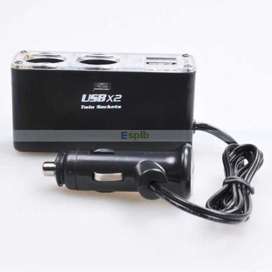 ΦΟΡΤΙΣΤΗΣ ΑΥΤΟΚΙΝΗΤΟΥ USB & ΑΝΑΠΤΗΡΑ DC12V/24V 