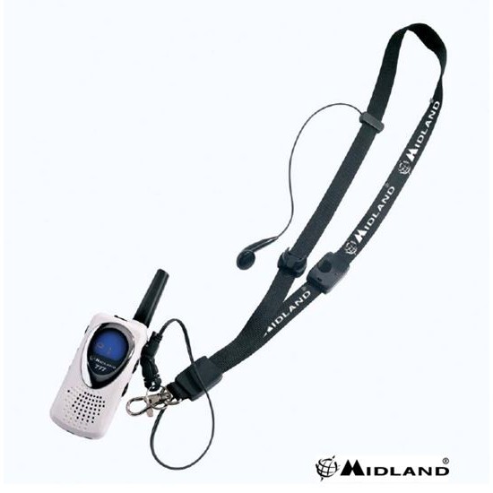HANDS FREE ΜΙΚΡΟΑΚΟΥΣΤΙΚΑ MIDLAND MA-NC1 - Speaker / microphone 1 Pin