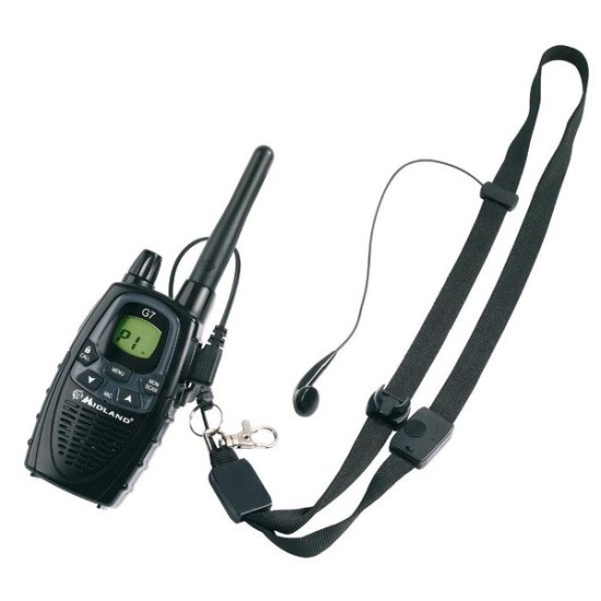 HANDS FREE ΜΙΚΡΟΑΚΟΥΣΤΙΚΑ MIDLAND MA-NC2 - Speaker / microphone 2 Pin