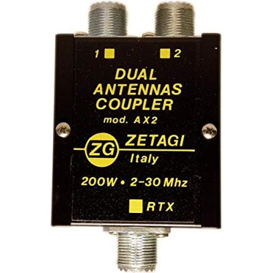 DUAL ANTENNA COUPLER AX2 ZETAGI
