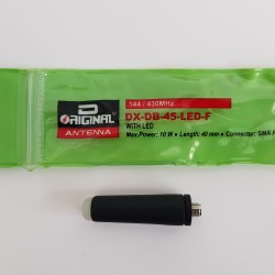 ΚΕΡΑΙΑ ΦΟΡΗΤΟΥ ΠΟΜΠΟΔΕΚΤΗ ME LED D ORIGINAL DX-DB-45-LED-F  ( VHF - UHF )