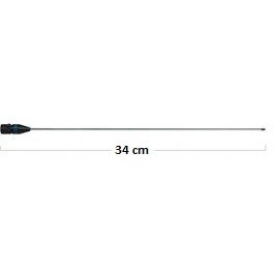 ΚΕΡΑΙΑ ΦΟΡΗΤΟΥ ΠΟΜΠΟΔΕΚΤΗ DIAMOND RH 536 (VHF-UHF) FLEX