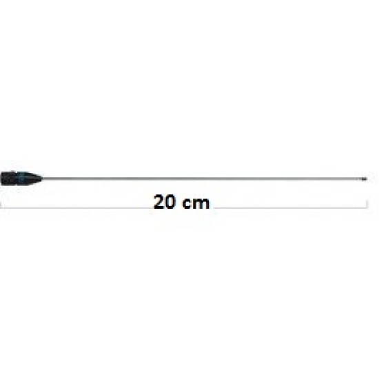 ΚΕΡΑΙΑ ΦΟΡΗΤΟΥ ΠΟΜΠΟΔΕΚΤΗ MIDLAND RH-519 (VHF/UHF) FLEX