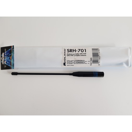 ΚΕΡΑΙΑ ΦΟΡΗΤΟΥ ΠΟΜΠΟΔΕΚΤΗ MIDLAND SRH-701 (VHF/UHF)