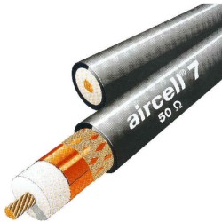 ΚΑΛΩΔΙΟ RF AIRCELL 7  50 ohm  LOW-LOSS COAXIAL CABLE (7,5μ)