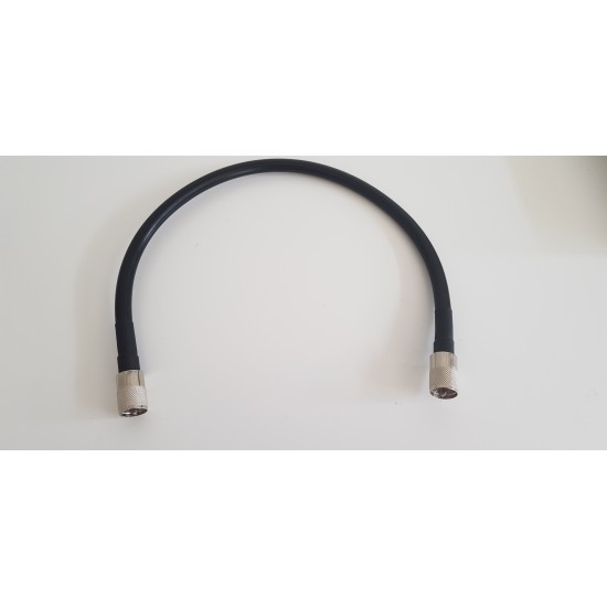 ΚΑΛΩΔΙΟ ΣΥΝΔΕΣΗΣ RG -213 50 ohm  PL259 σε PL259 μήκους 45cm