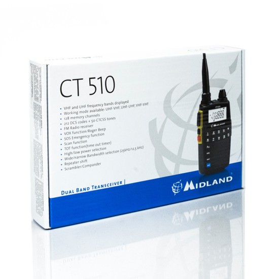 VHF/UHF MIDLAND CT-510