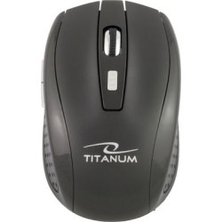 Ασύρματο ποντίκι 2.4GHz 1600 dpi 6D Μαύρο TM105K TITANUM SNAPPER
