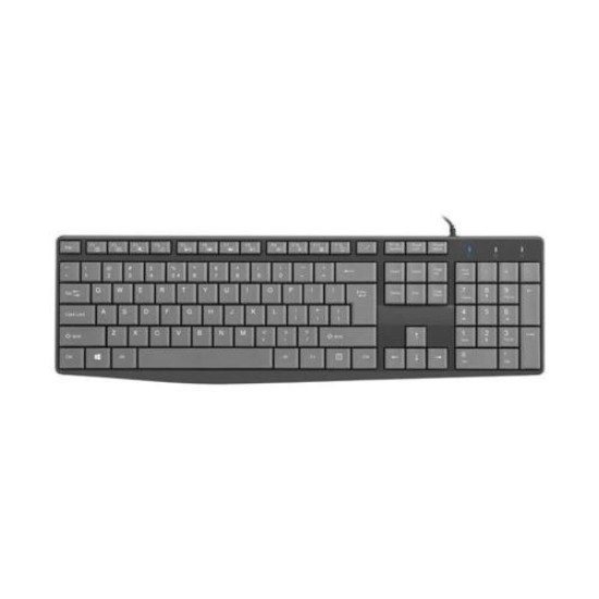 Ενσύρματο Πληκτρολόγιο Natec Flameback NKL-1506 Μαύρο  Ενσύρματο Πληκτρολόγιο Natec Flameback NKL-1506 Μαύρο