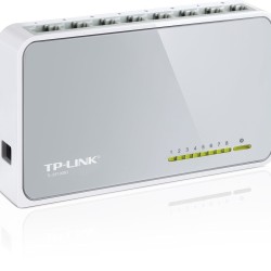 TP-LINK TL-SF1008D 8-PORT UNMANAGED 10/100Mbps DESKTOP SWITCH