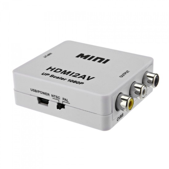 ΜΕΤΑΤΡΟΠΕΑΣ HDMI ΣΕ 3 RCA - CVBS - AV FULL HD