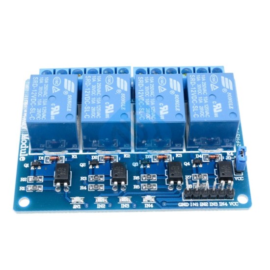 Relay Module - 4 Channel 12V