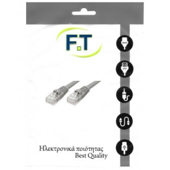 ΚΑΛΩΔΙΩΣΗ UTP PATCH CORD CAT6 1.0 m