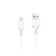 ΚΑΛΩΔΙΟ USB-MICRO TYPE C -  3μέτρα - λευκό