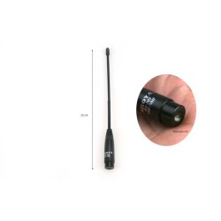ΚΕΡΑΙΑ ΦΟΡΗΤΟΥ ΠΟΜΠΟΔΕΚΤΗ  NAGOYA 702V MALE (VHF-UHF) FLEX  29 cm